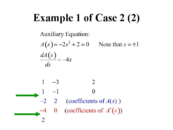 Example 1 of Case 2 (2) 