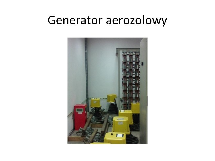 Generator aerozolowy 