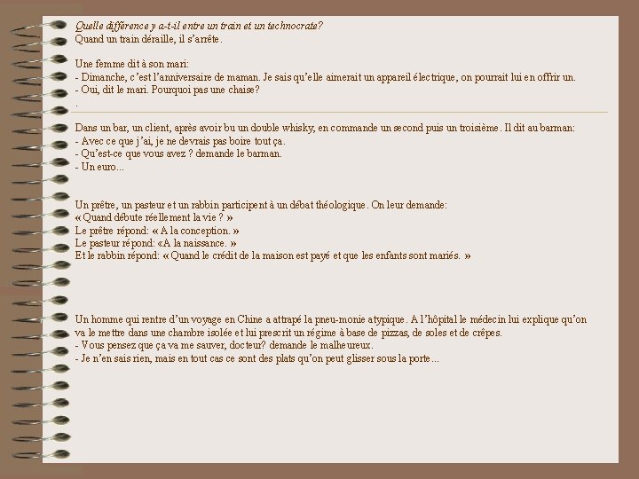 Quelle différence y a t il entre un train et un technocrate? Quand un