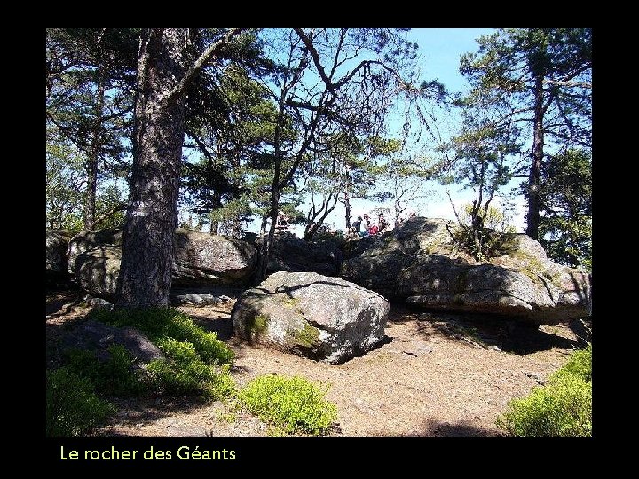 Le rocher des Géants 