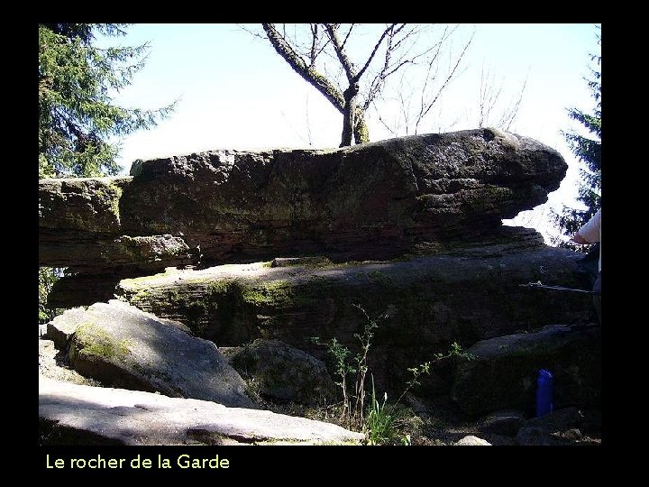 Le rocher de la Garde 