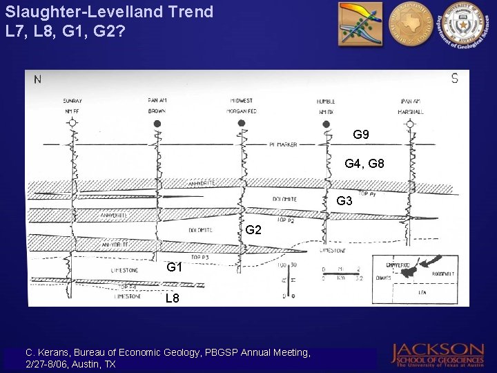 Slaughter-Levelland Trend L 7, L 8, G 1, G 2? G 9 G 4,