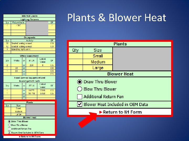 Plants & Blower Heat 