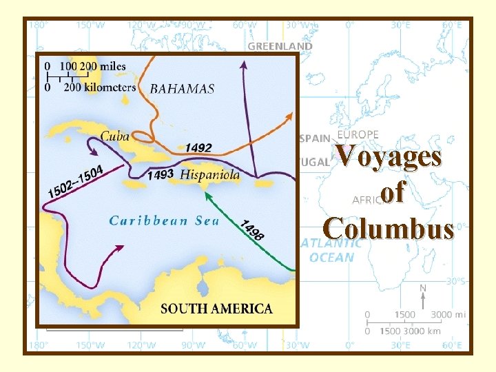 Voyages of Columbus 