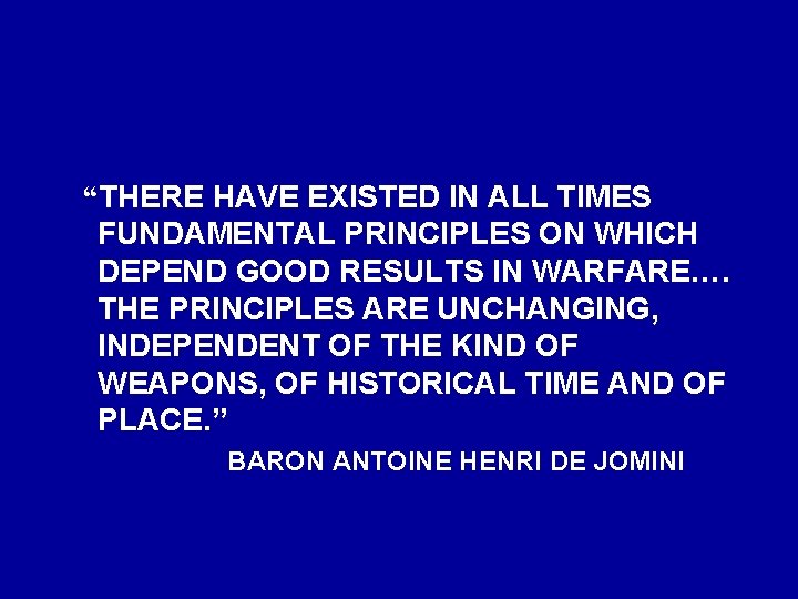 “THERE HAVE EXISTED IN ALL TIMES FUNDAMENTAL PRINCIPLES ON WHICH DEPEND GOOD RESULTS IN “THERE HAVE EXISTED IN ALL TIMES FUNDAMENTAL PRINCIPLES ON WHICH DEPEND GOOD RESULTS IN