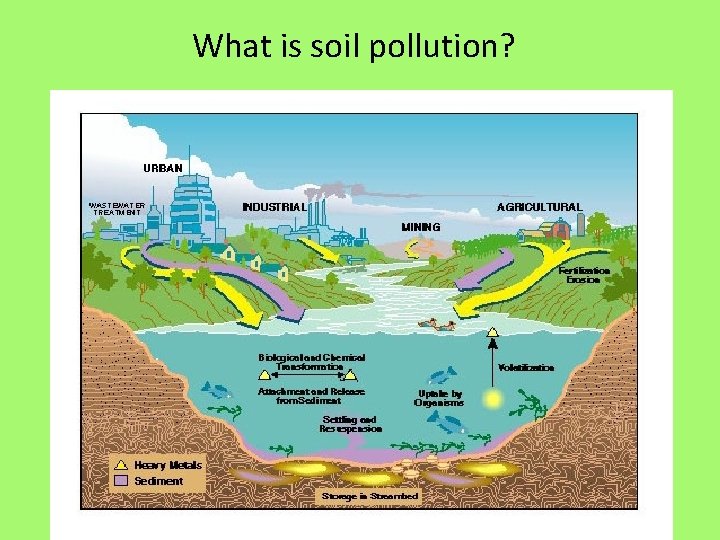 What is soil pollution? 