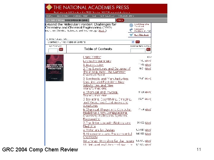 GRC 2004 Comp Chem Review 11 