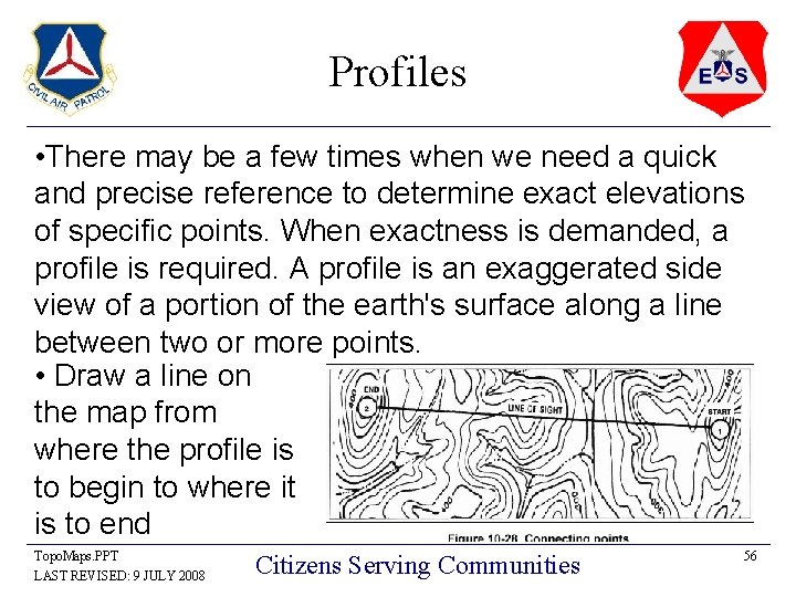 Profiles • There may be a few times when we need a quick and