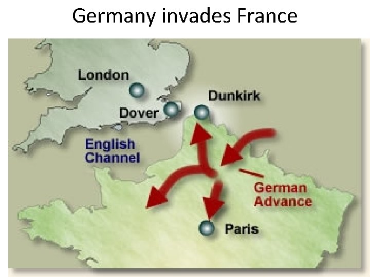 Germany invades France 
