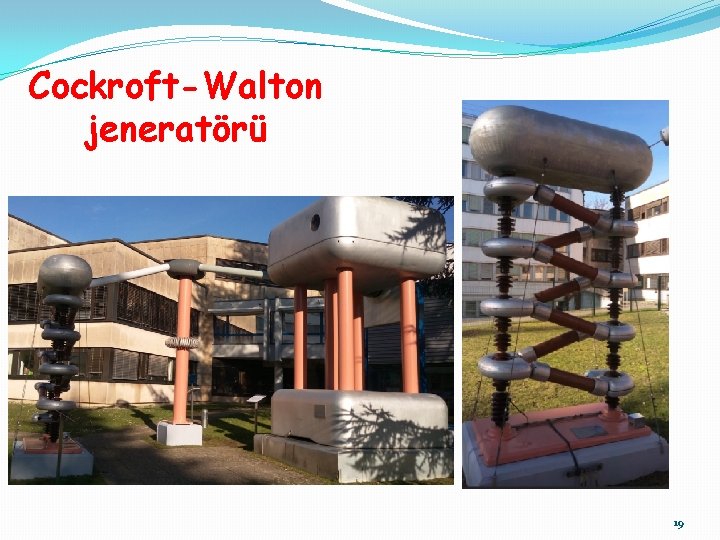 Cockroft-Walton jeneratörü 19 