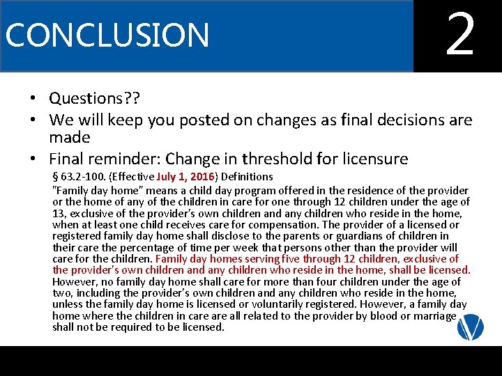 CONCLUSION 2 1 0 8 8 • Questions? ? • We will keep you