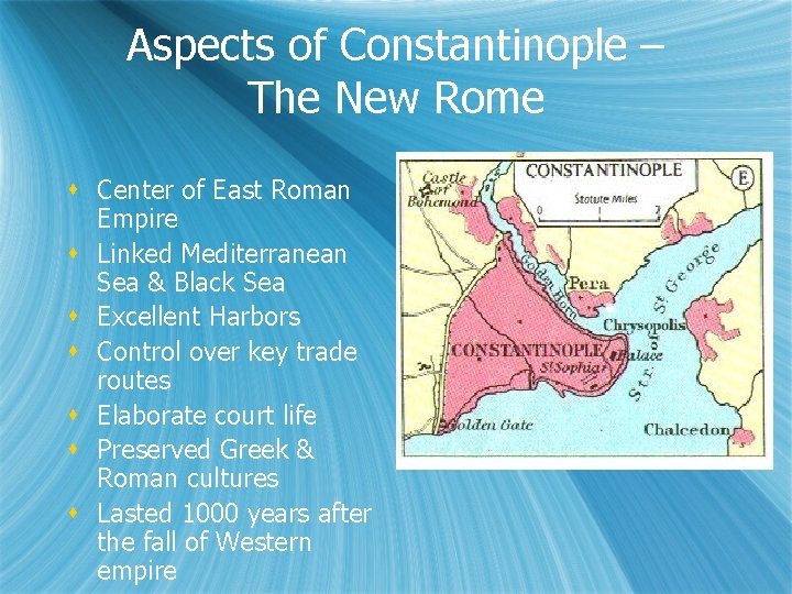 Aspects of Constantinople – The New Rome s Center of East Roman Empire s