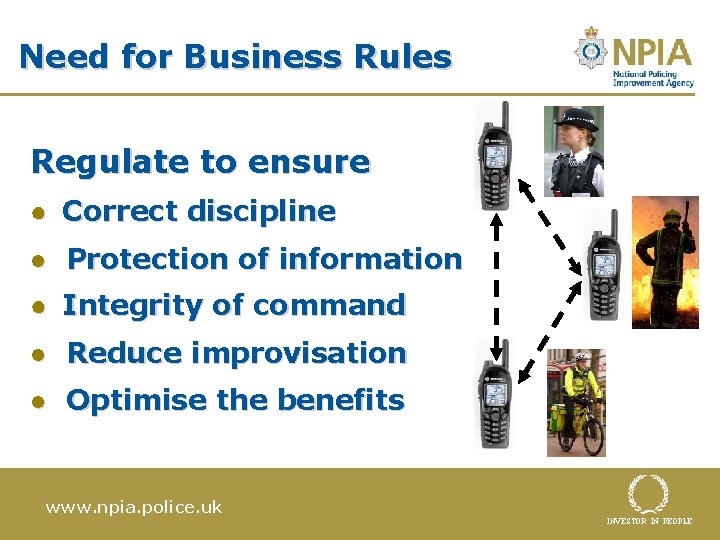 Need for Business Rules Regulate to ensure ● Correct discipline ● Protection of information