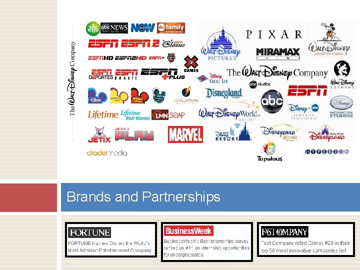 Brands and Partnerships 