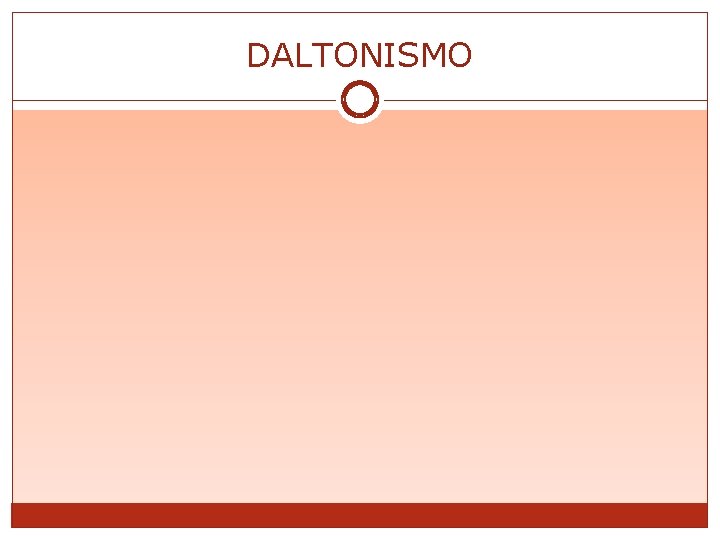 DALTONISMO 