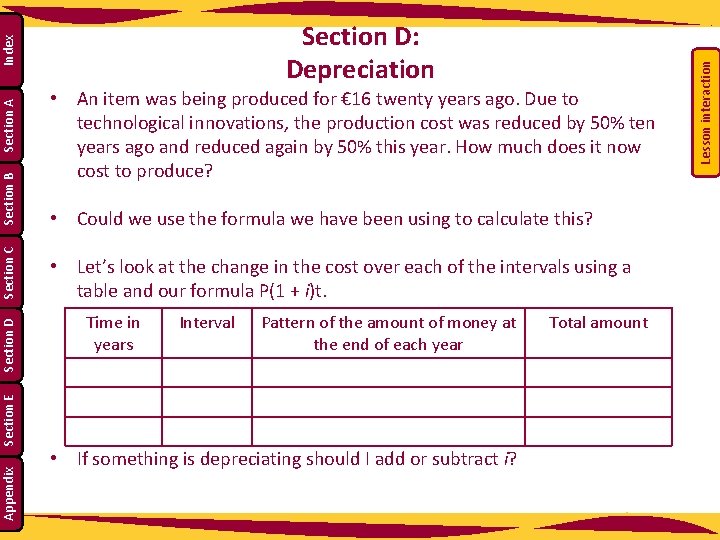  • Could we use the formula we have been using to calculate this?