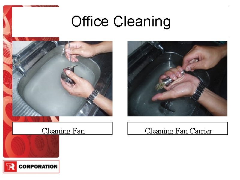 Office Cleaning Fan Carrier 