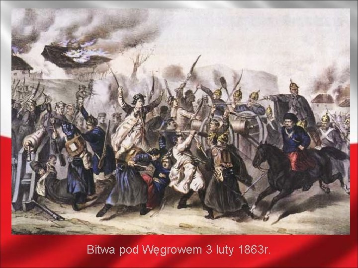 Bitwa pod Węgrowem 3 luty 1863 r. 