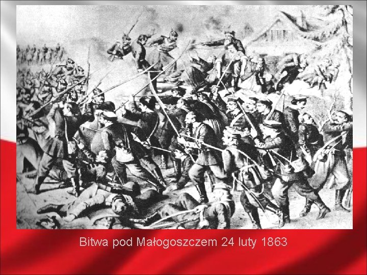 Bitwa pod Małogoszczem 24 luty 1863 