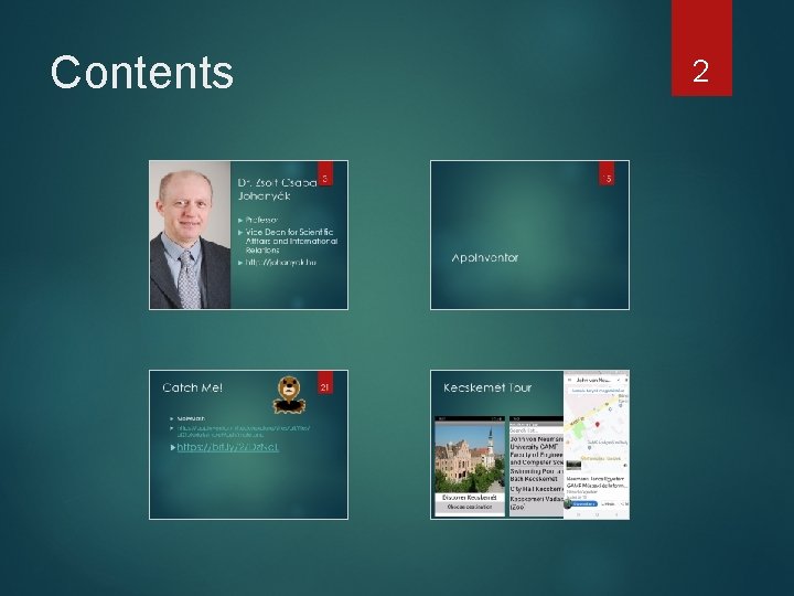 Contents 2 