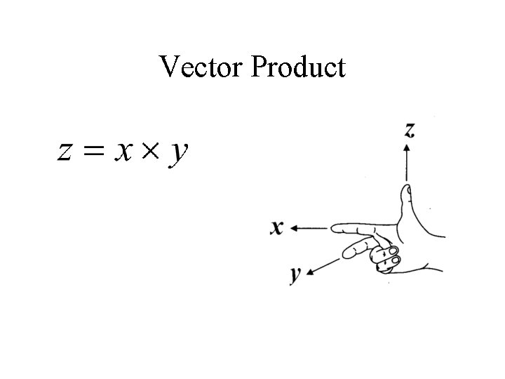Vector Product 
