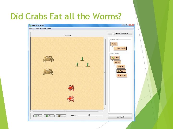 Did Crabs Eat all the Worms? 