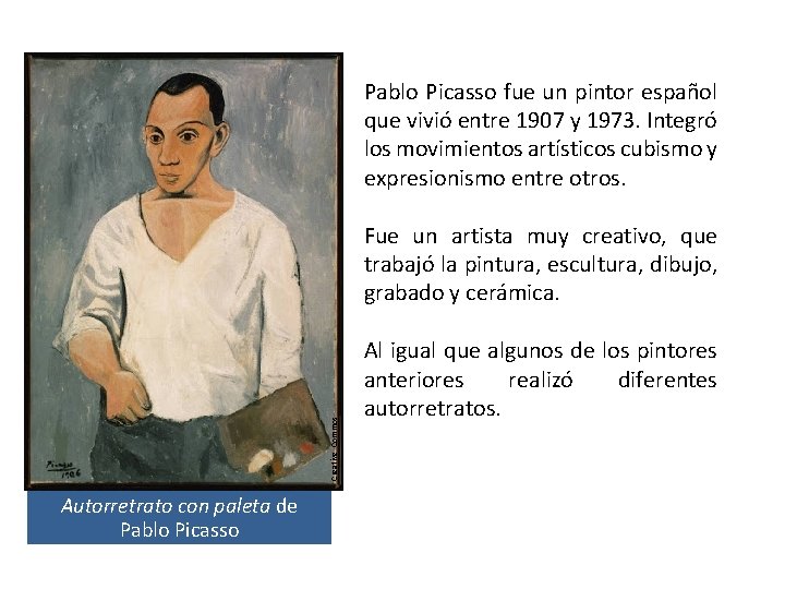 Pablo Picasso fue un pintor español que vivió entre 1907 y 1973. Integró los