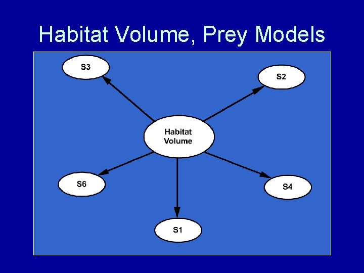 Habitat Volume, Prey Models 