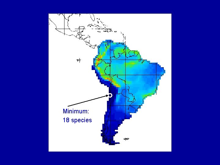 Minimum: 18 species 