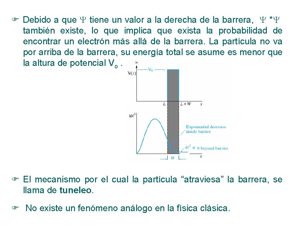  Debido a que tiene un valor a la derecha de la barrera, *