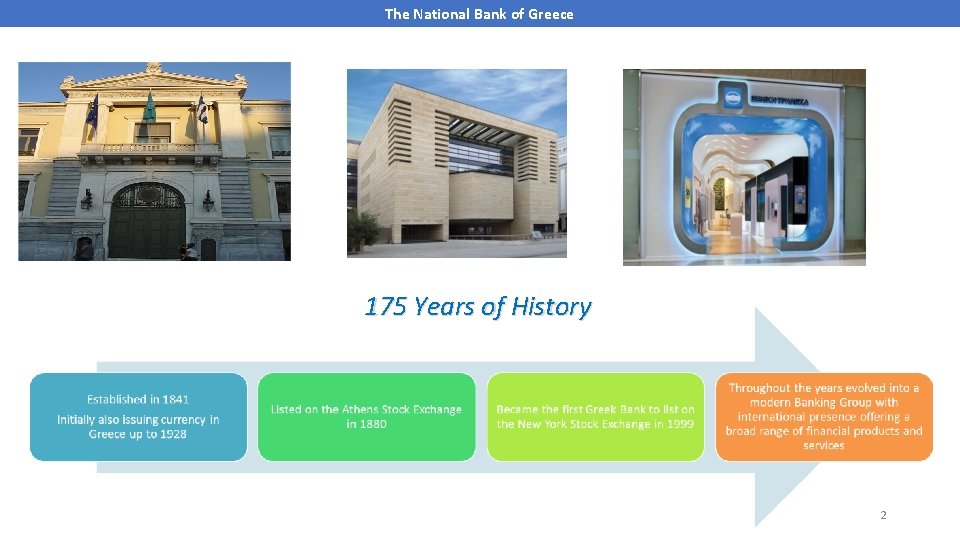 The National Bank of Greece 175 Years of History 2 