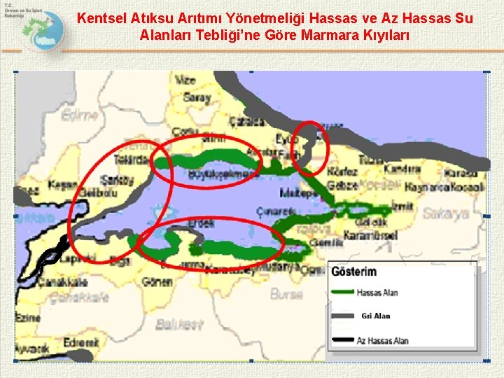 Kentsel Atıksu Arıtımı Yönetmeliği Hassas ve Az Hassas Su Alanları Tebliği’ne Göre Marmara Kıyıları