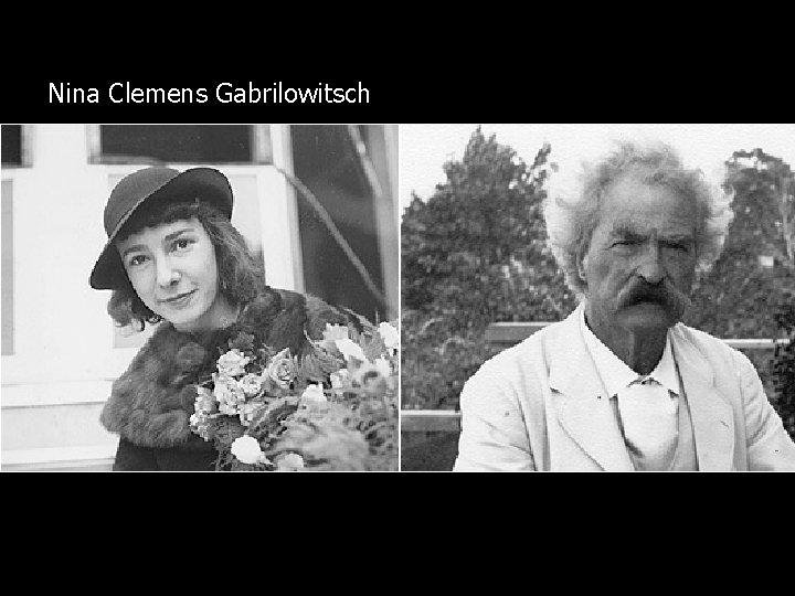 Nina Clemens Gabrilowitsch 