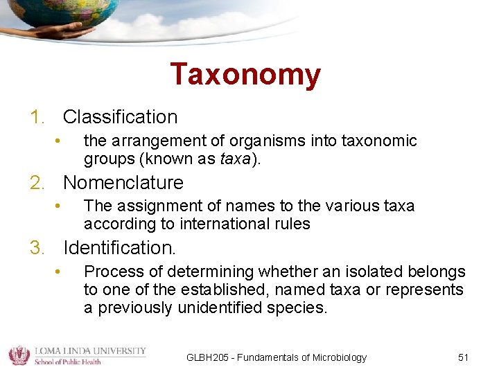 Taxonomy 1. Classification • the arrangement of organisms into taxonomic groups (known as taxa).
