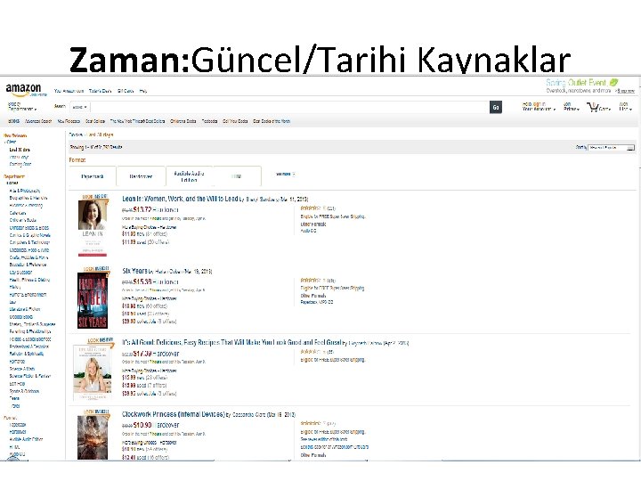 Zaman: Güncel/Tarihi Kaynaklar 