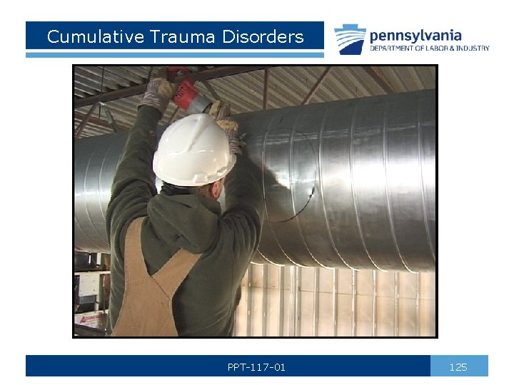 Cumulative Trauma Disorders PPT-117 -01 125 
