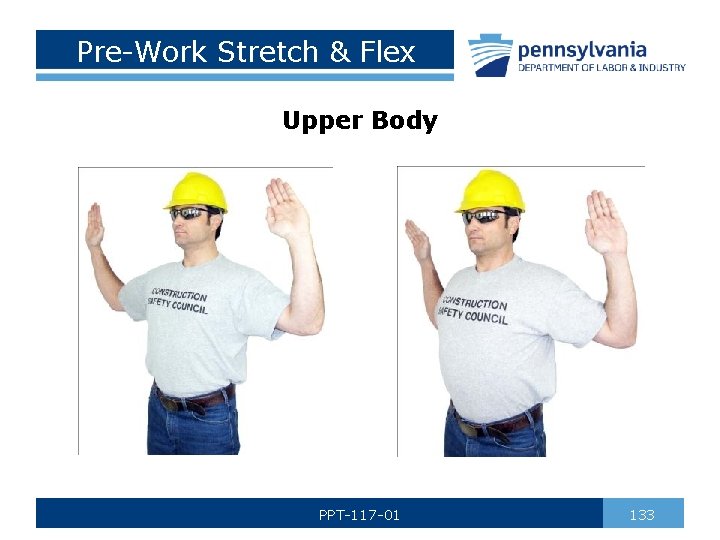 Pre-Work Stretch & Flex Upper Body PPT-117 -01 133 