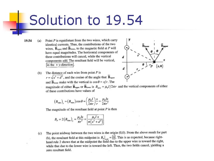 Solution to 19. 54 