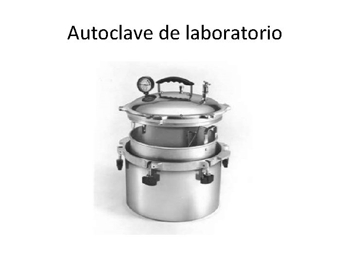 Autoclave de laboratorio 