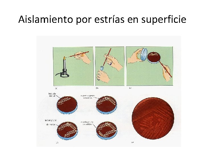 Aislamiento por estrías en superficie 