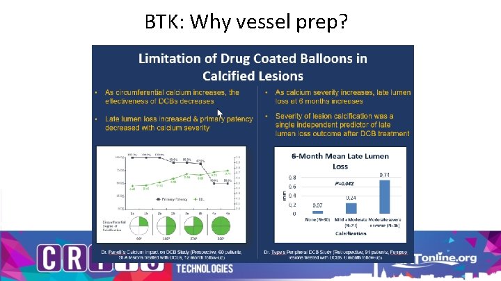 BTK: Why vessel prep? 