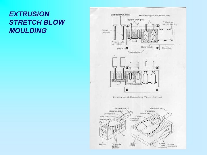 EXTRUSION STRETCH BLOW MOULDING 