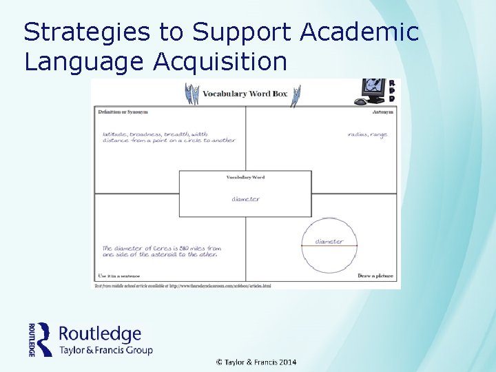 Strategies to Support Academic Language Acquisition 