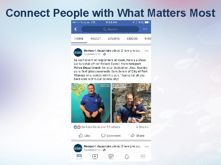 Connect People with What Matters Most 