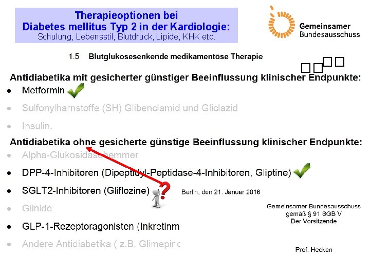 Therapieoptionen bei Diabetes mellitus Typ 2 in der Kardiologie: Schulung, Lebensstil, Blutdruck, Lipide, KHK