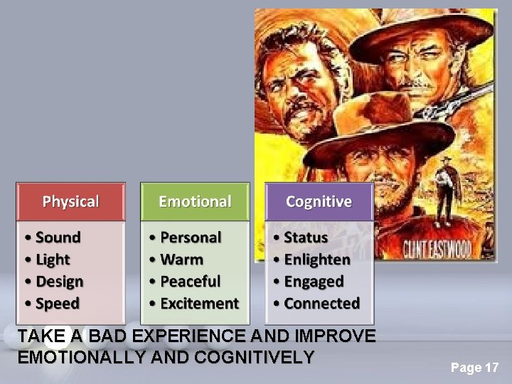 TAKE A BAD EXPERIENCE AND IMPROVE EMOTIONALLY AND COGNITIVELY Powerpoint Templates Page 17 