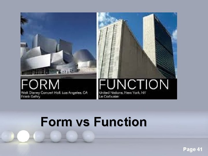 Form vs Function Powerpoint Templates Page 41 