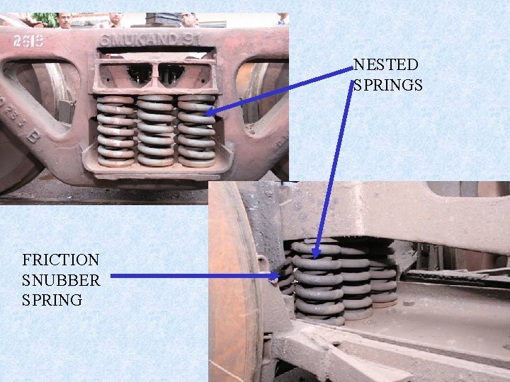 NESTED SPRINGS FRICTION SNUBBER SPRING 