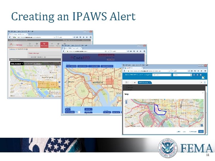 Creating an IPAWS Alert 11 