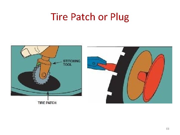 Tire Patch or Plug 83 